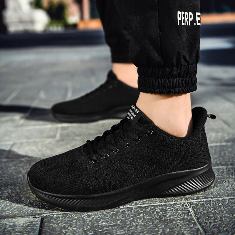 Sports Flying Woven Running Shoes