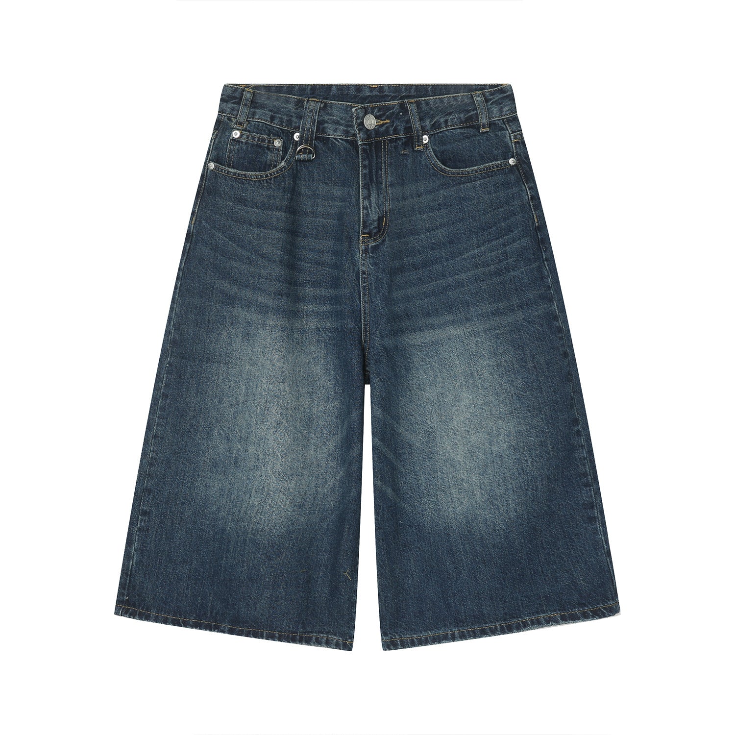 Denim Cropped Pants Men