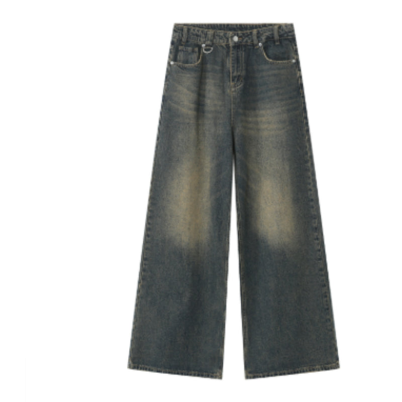 Denim Cropped Pants Men
