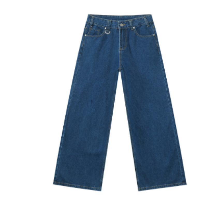 Denim Cropped Pants Men