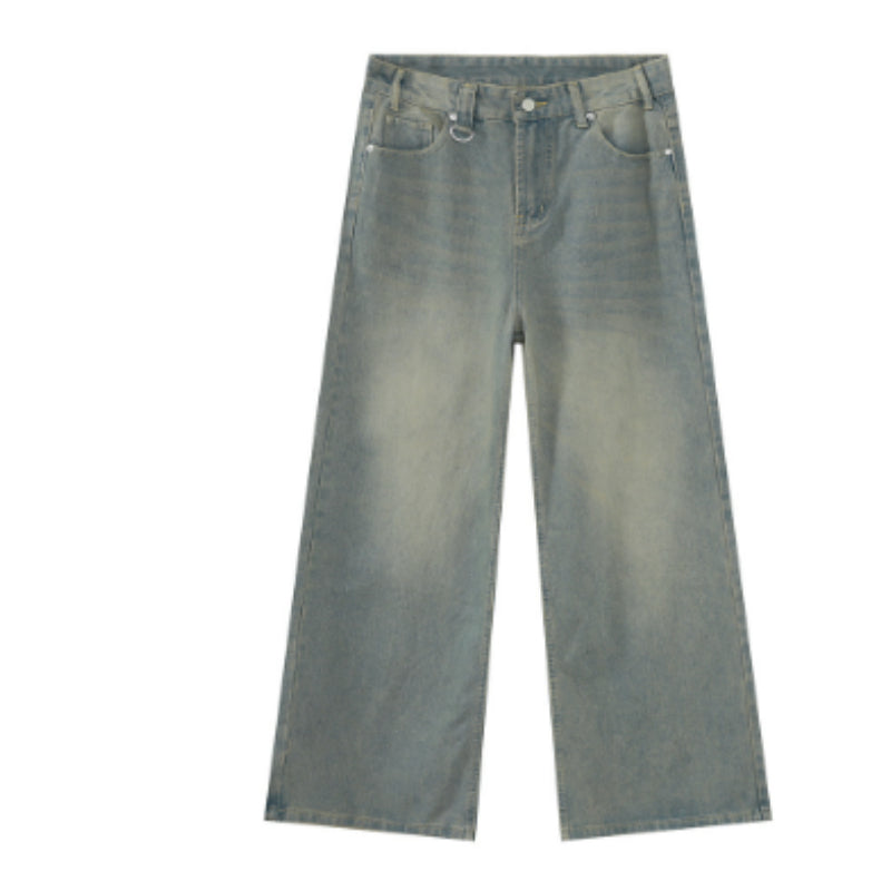 Denim Cropped Pants Men
